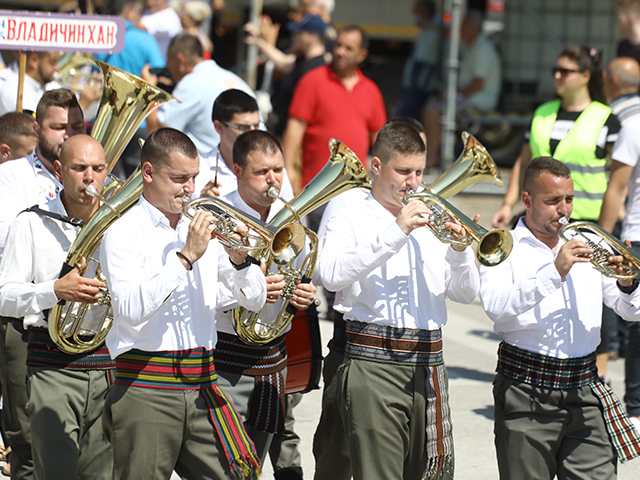 Trubači Požarevac nastup na Guči